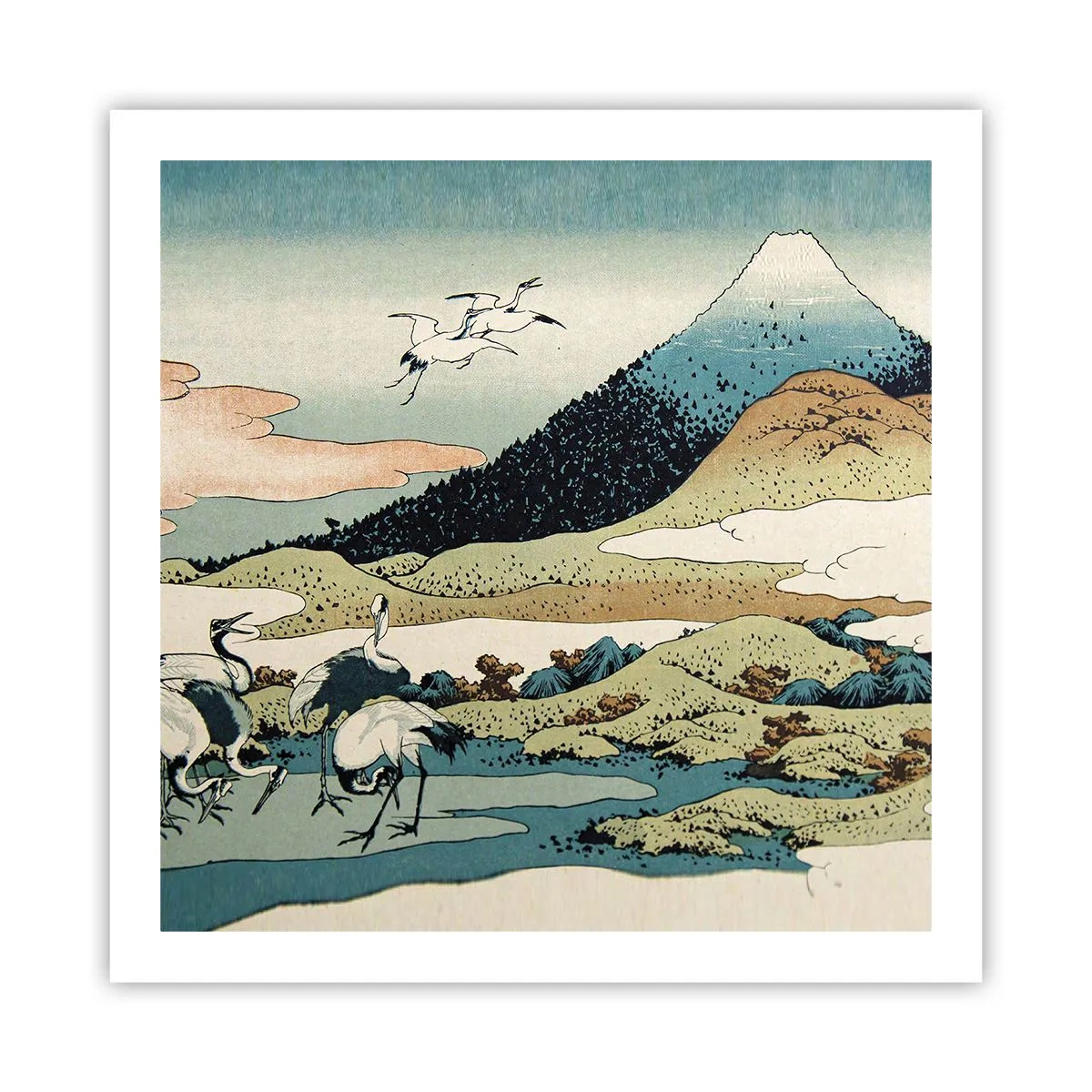 Poszter - Japán lélekben - 60x60 cm