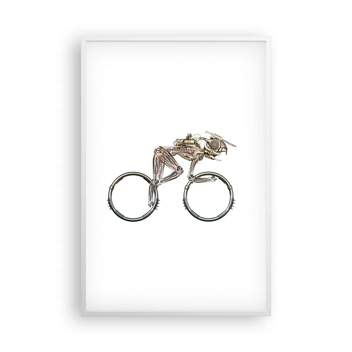 Poszter fekete keretben - Remek gép - 61x91 cm