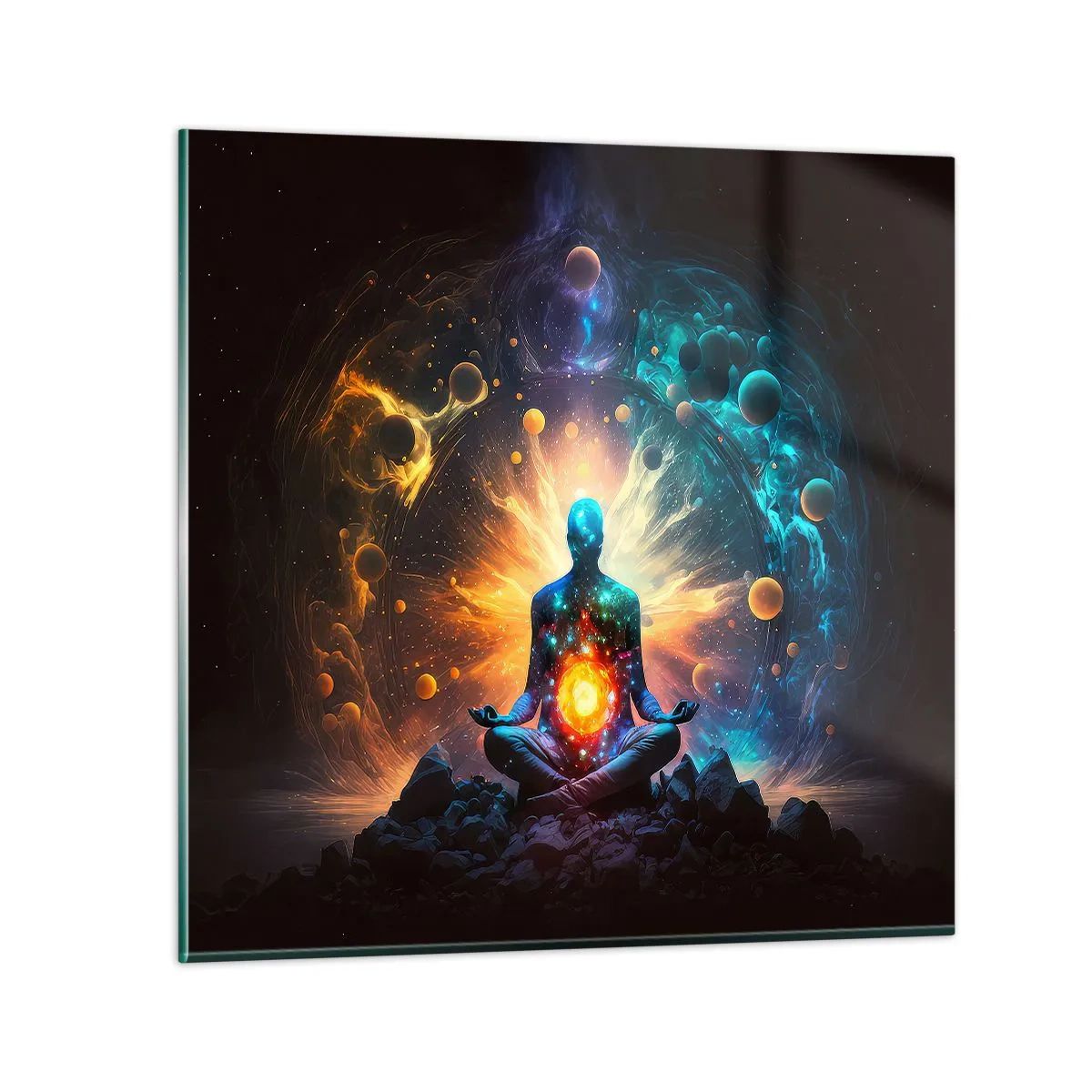 Üveg kép - Kozmikus nyugalom - 60x60 cm