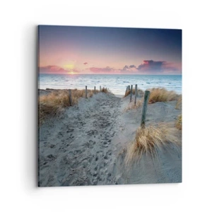 Vászonkép - Kiöntöttél egy sugárzó szivárványos fényt... - 70x70 cm