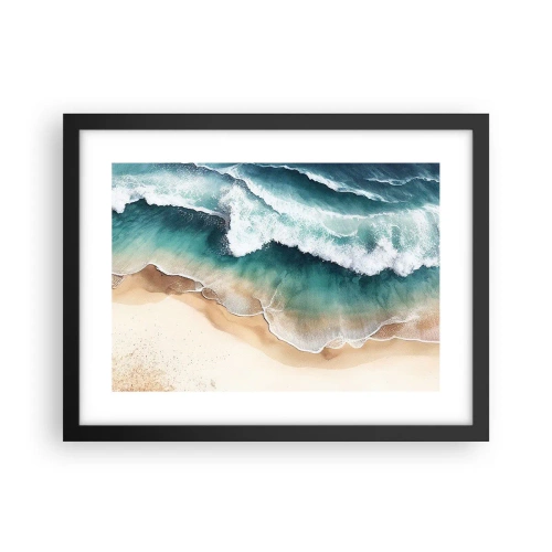 Poszter fehér keretben - Egy örök találkozás - 40x30 cm