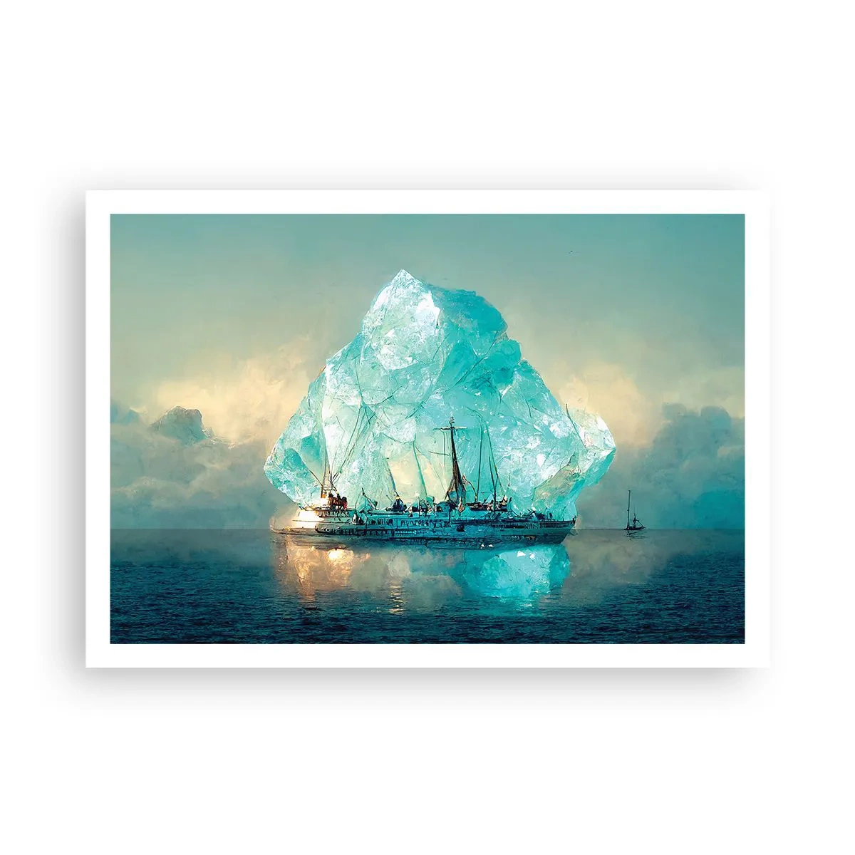 Poszter - Sarkvidéki gyémánt - 100x70 cm