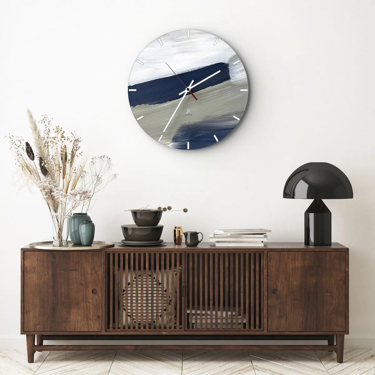 Falióra, Óra - Találkozás a fehérrel - 30x30 cm