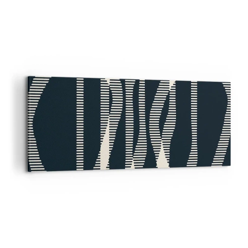 Vászonkép - Sötétség megtörése kísérlete - 120x50 cm