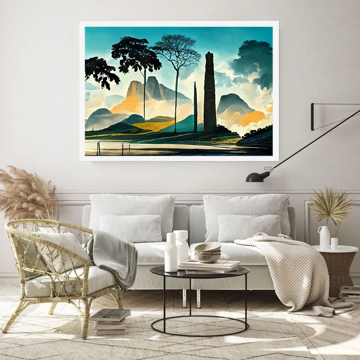 Poszter - Mindíg magasabbra és magasabbra - 50x40 cm