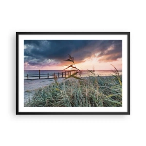 Poszter fehér keretben - Nem múlik el a széllel - 70x50 cm