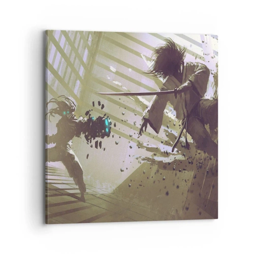 Vászonkép - Te is lehetsz szamuráj - 70x70 cm