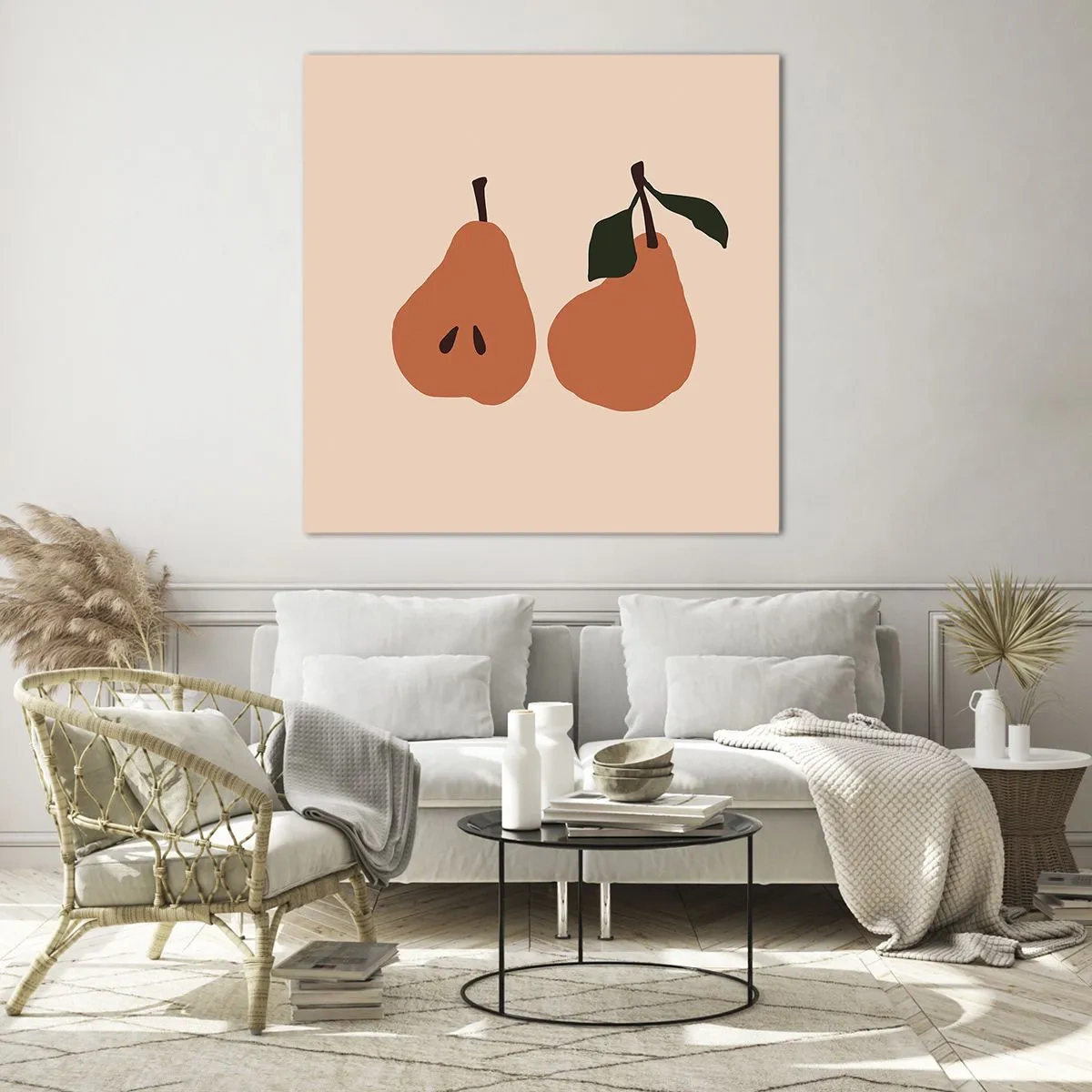 Üveg kép - Maga az édesség - 50x50 cm