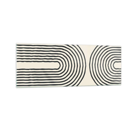 Üveg kép - Bármelyik percben ... - 140x50 cm