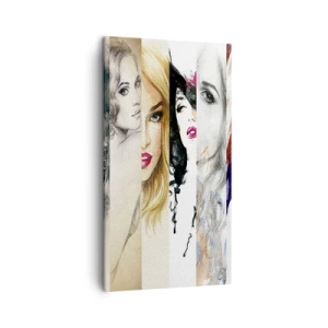 Vászonkép - És ez mindig TE  - 45x80 cm