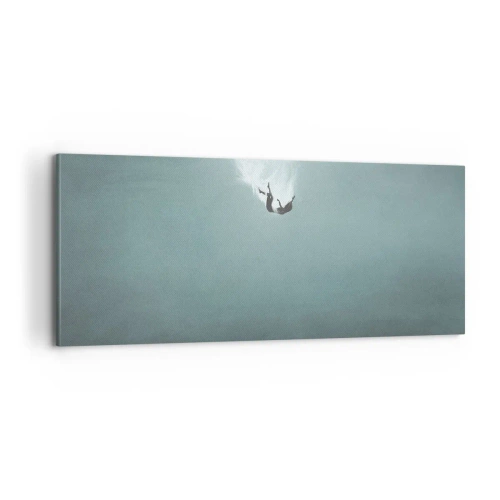 Vászonkép - Az óceán ölelésében - 100x40 cm