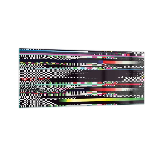 Üveg kép - A valóság kontrollképe - 100x40 cm