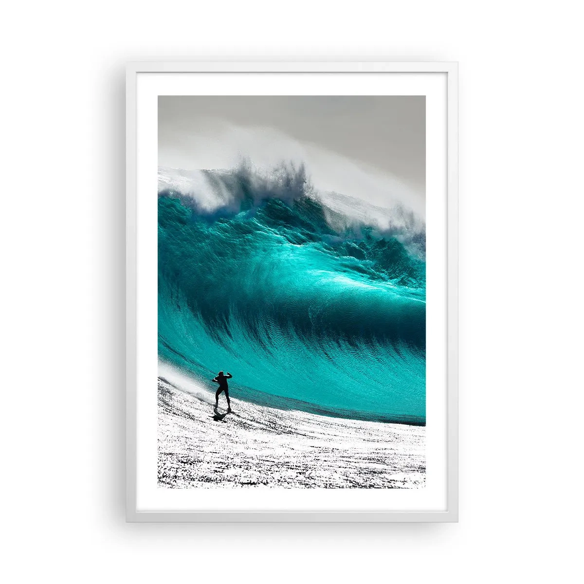 Poszter fekete keretben - Kihívás elfogadva - 50x70 cm