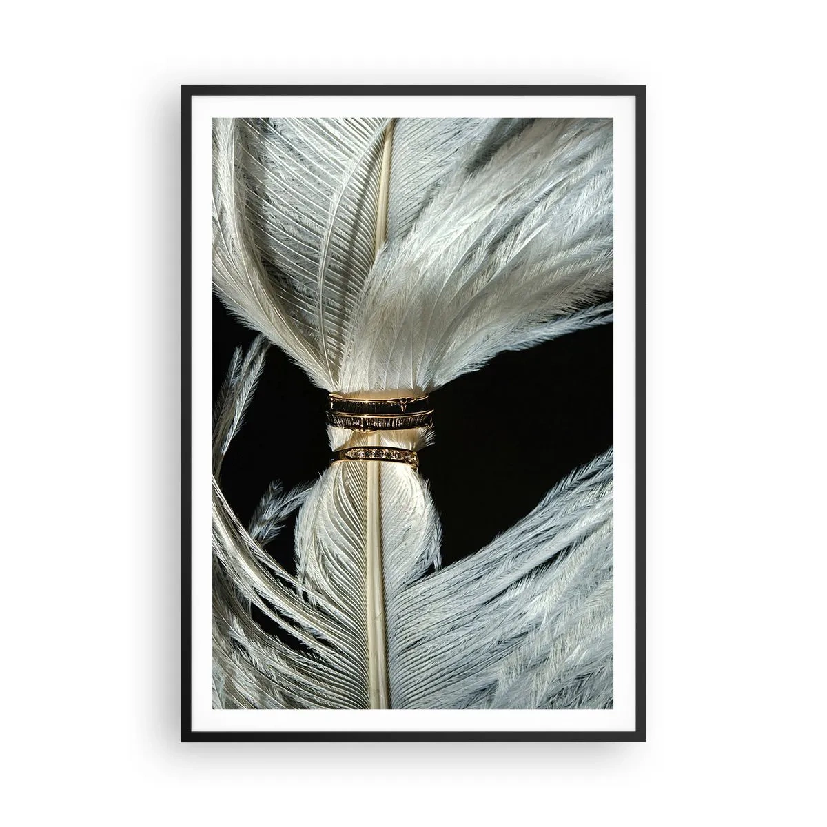 Poszter fehér keretben - ...és nem hagylak el... - 70x100 cm