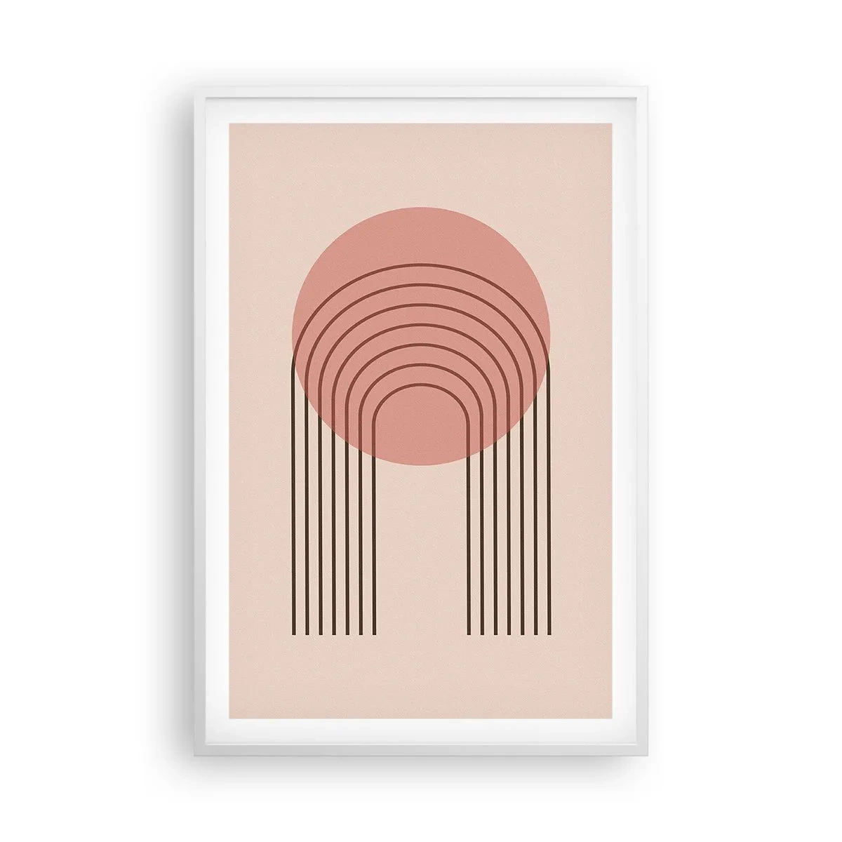 Poszter fekete keretben - Ellenállhatatlan vonzalom - 61x91 cm