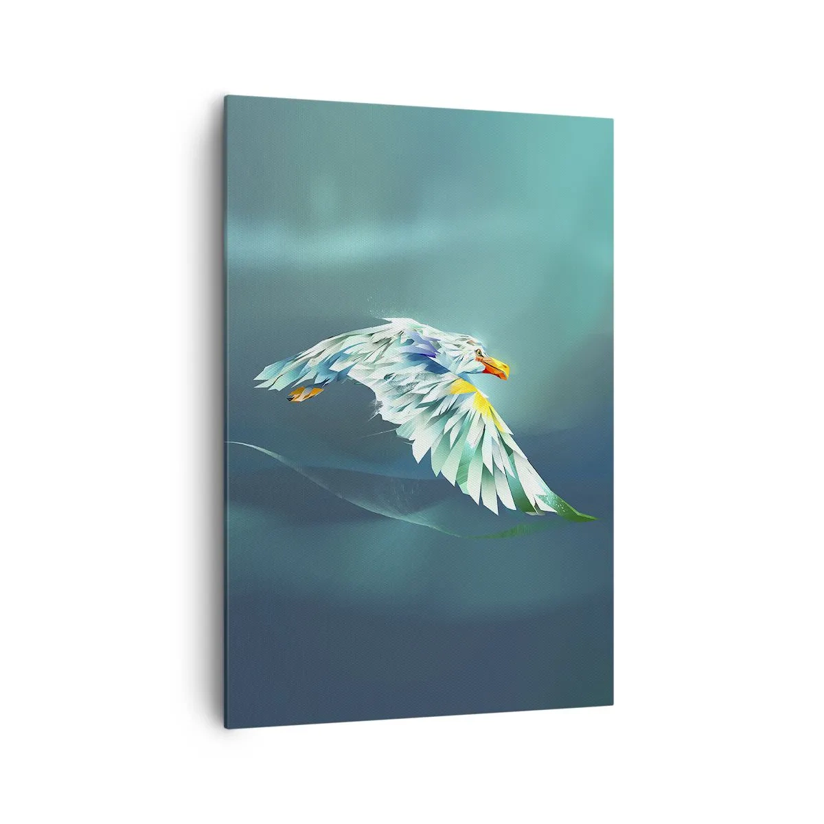 Vászonkép - A repülésed ereje mint a sasé - 70x100 cm