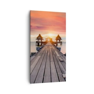 Vászonkép - Nyugat keleten - 55x100 cm