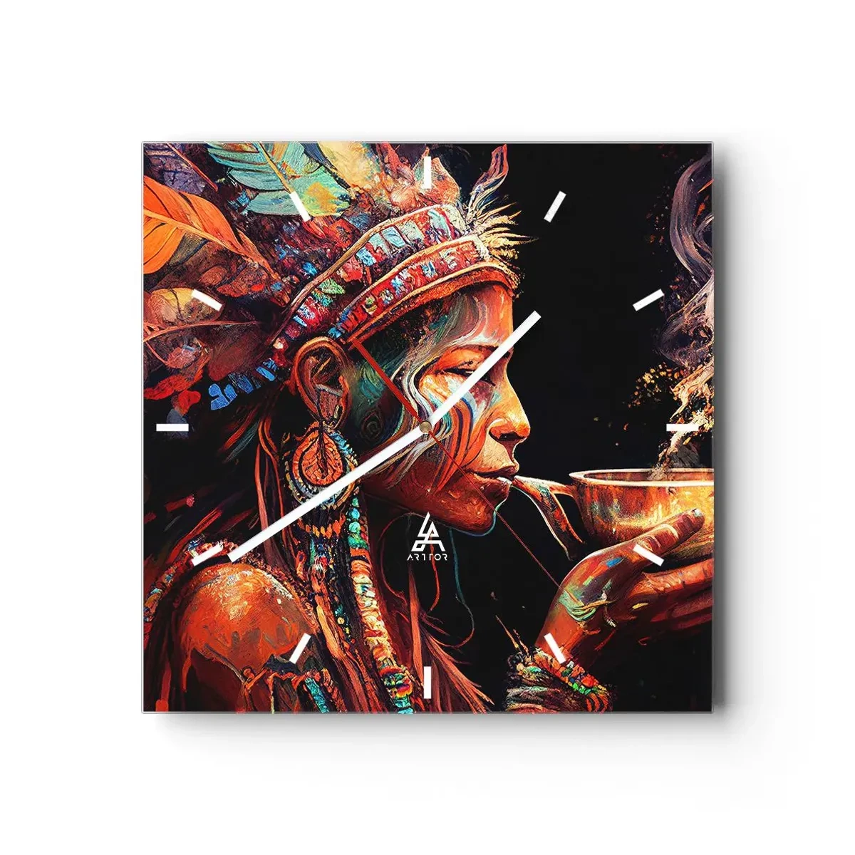 Falióra, Óra - Egy varázslatos rituálé - 30x30 cm