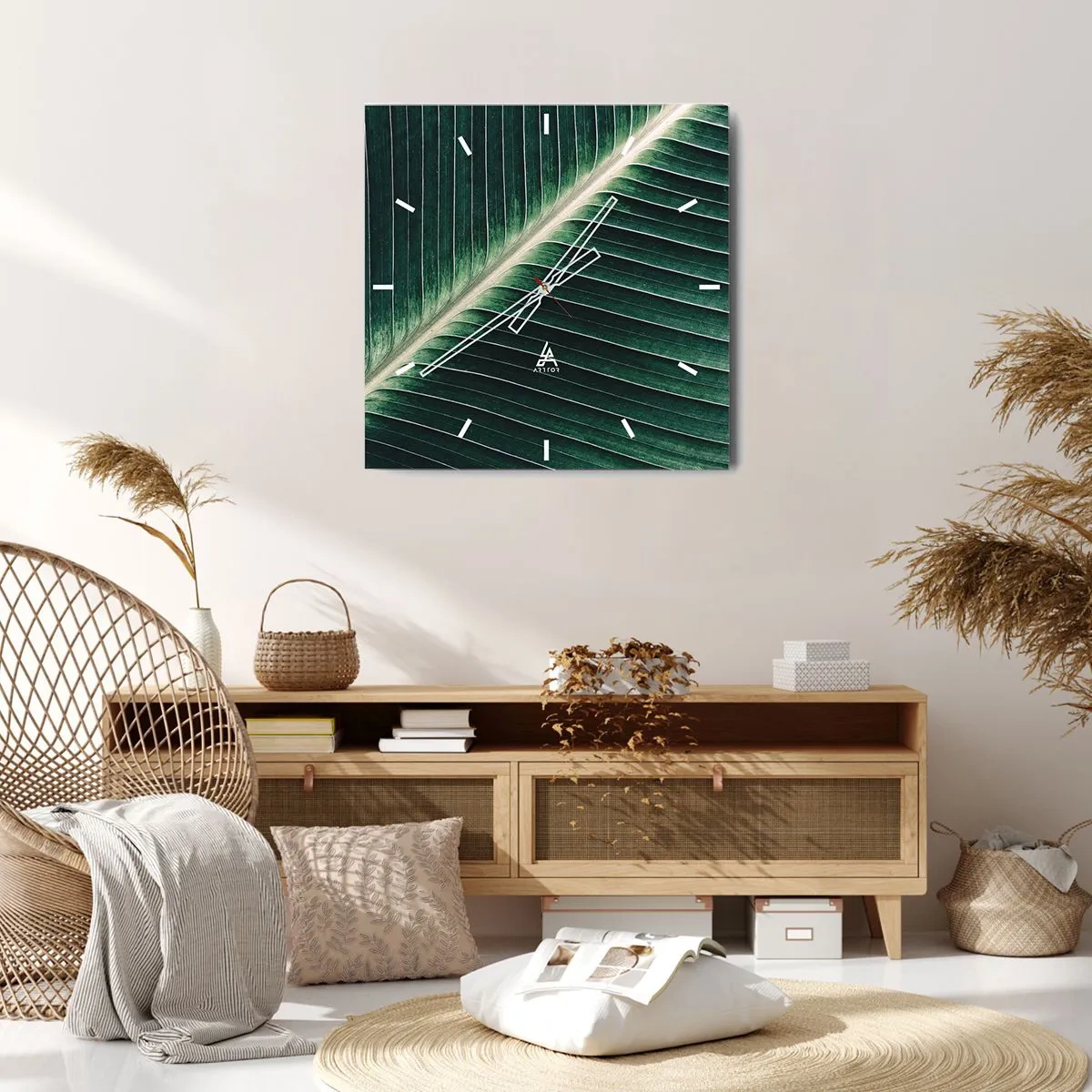 Falióra, Óra - A természet ritmusa - 40x40 cm