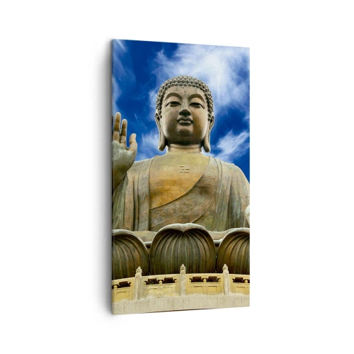 Vászonkép - Élj félelem nélkül - 45x80 cm