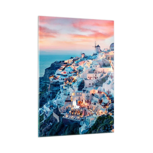Üveg kép - Nagyszerű görög vakációd - 50x70 cm