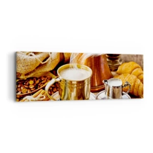 Vászonkép - Szép napot! - 90x30 cm