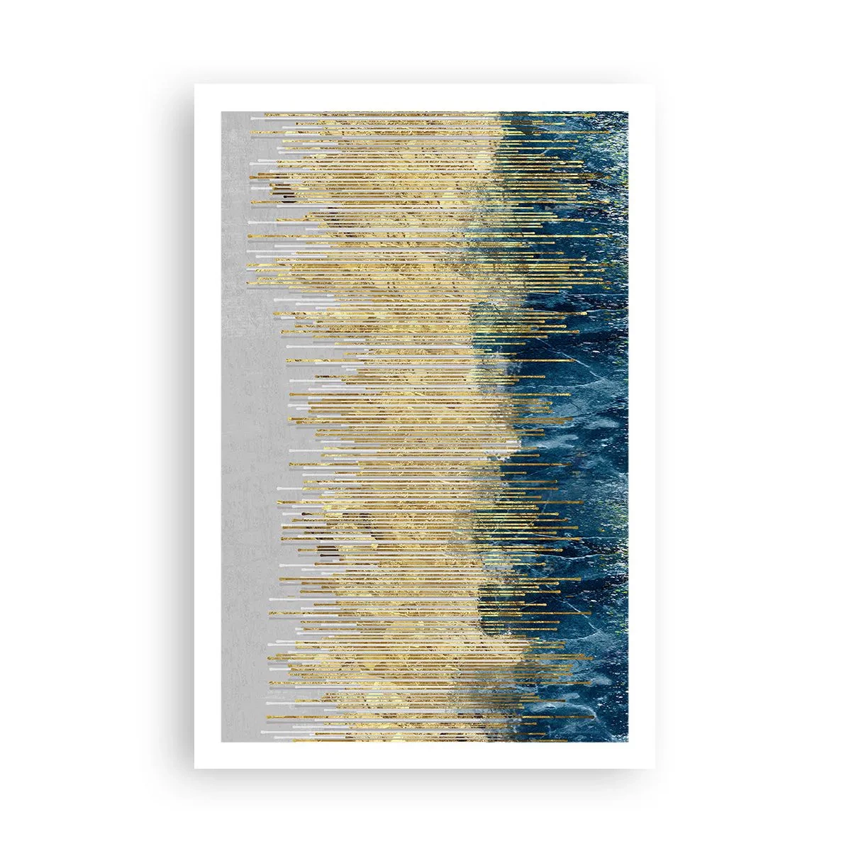 Poszter - Aranyozott határ - 61x91 cm