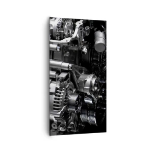 Vászonkép - Acél, szép, erős - 65x120 cm