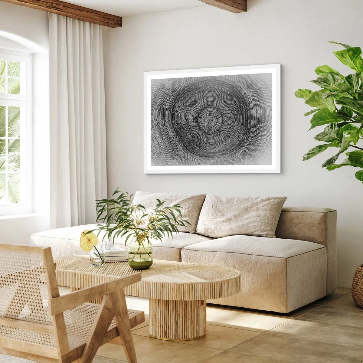 Poszter fekete keretben - Az idők jele - 40x30 cm