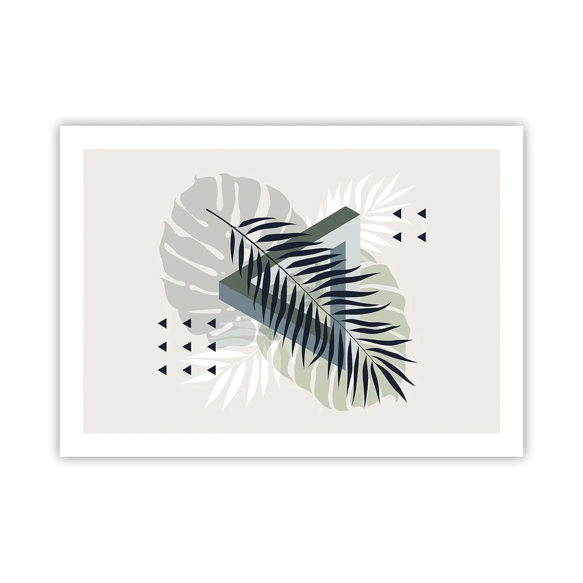 Poszter - Természet és geometria – két rend? - 70x50 cm