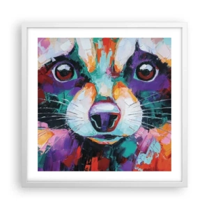 Poszter fekete keretben - Csak jó érzelmek - 50x50 cm