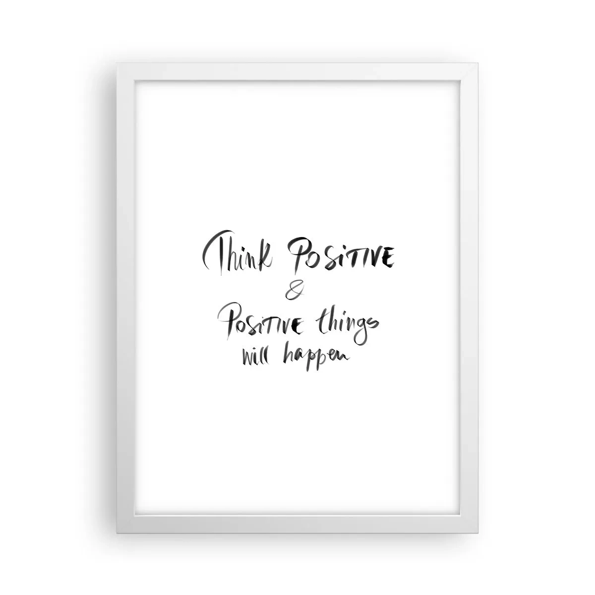 Poszter fekete keretben - Hogyan élj? - 30x40 cm