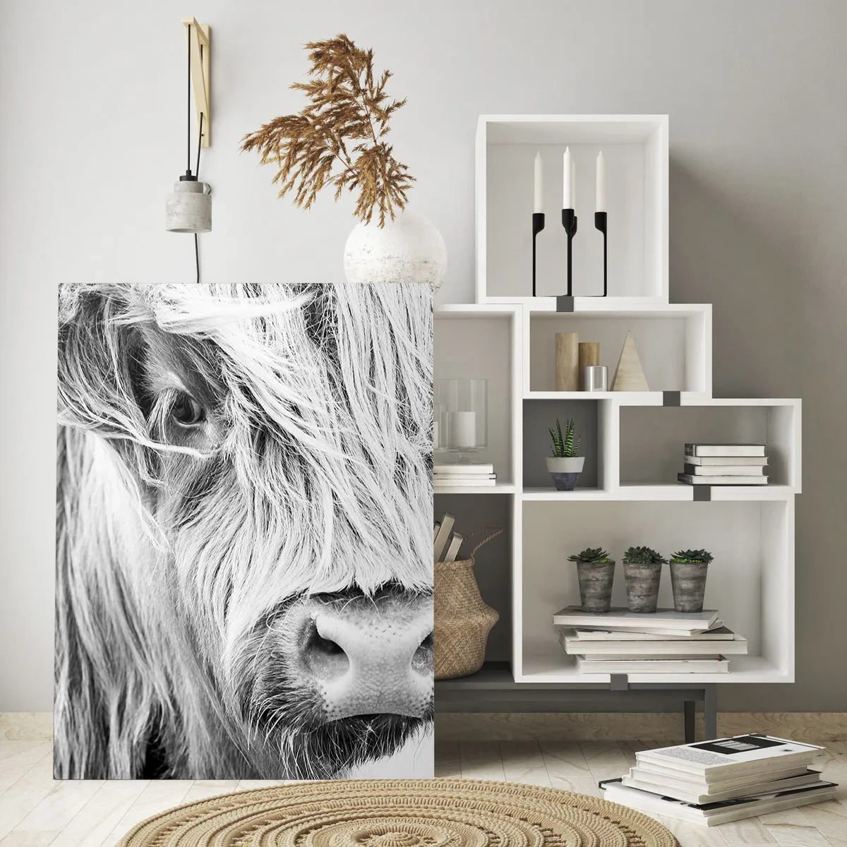 Üveg kép - Skót vadság - 50x70 cm