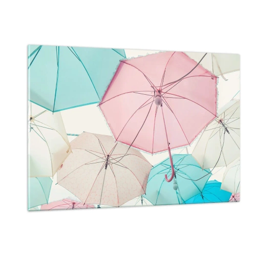 Üveg kép - Néha napsütés, néha eső - 120x80 cm