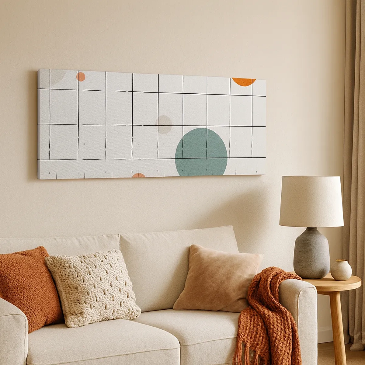 Vászonkép - Csapdába esve. Mi vagy ők? - 30x30 cm