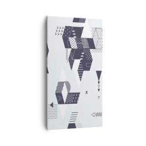 Vászonkép - Lélekben a matematika - 55x100 cm