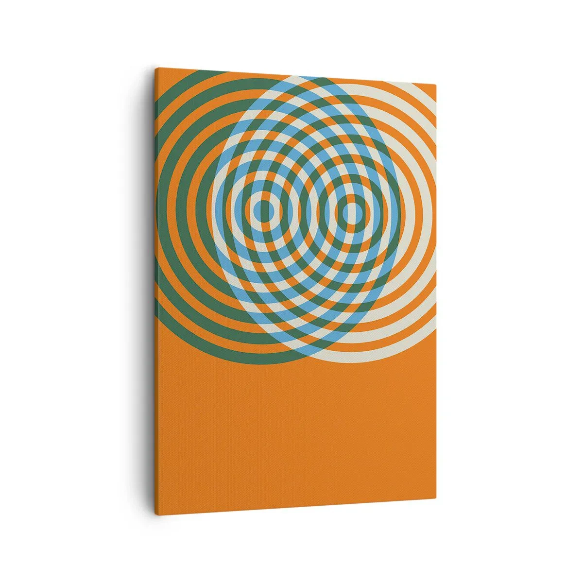 Vászonkép - Absztrakt körkörös variáció - 50x70 cm