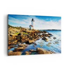 Vászonkép - Gyertek vissza boldogan, várlak - 120x80 cm