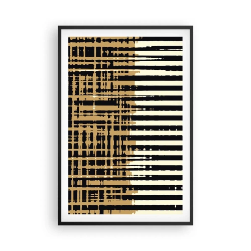Poszter fehér keretben - Építészeti absztrakció - 61x91 cm