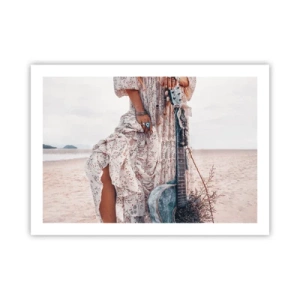 Poszter - Hippik az úton - 70x50 cm