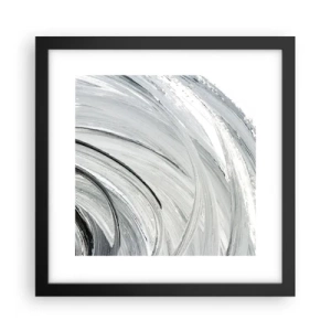 Poszter fehér keretben - Orbitális kompozíció - 30x30 cm