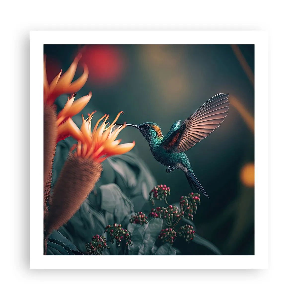 Poszter - Egy igazán színes élet - 60x60 cm