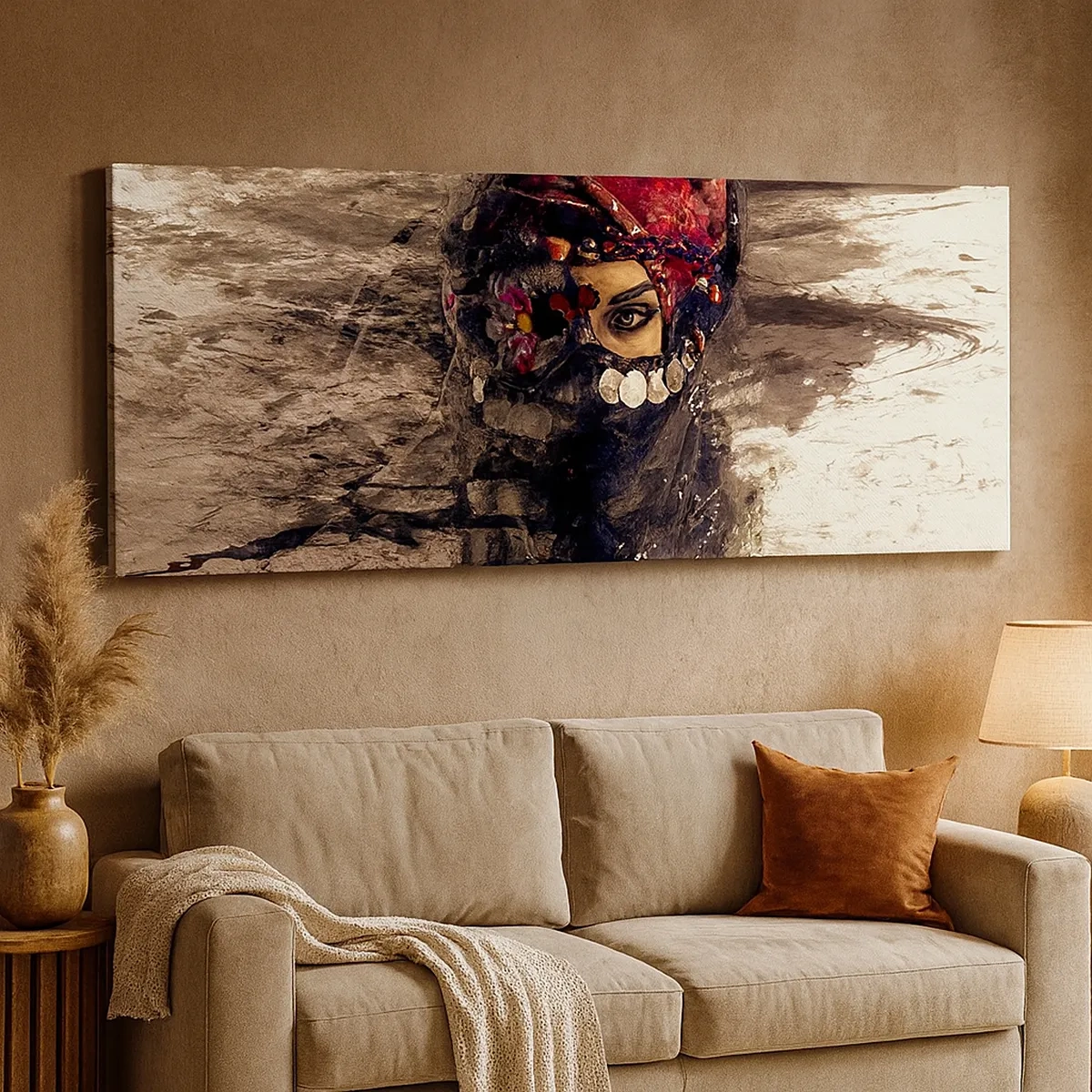 Vászonkép - Legalább riasztó - 30x30 cm