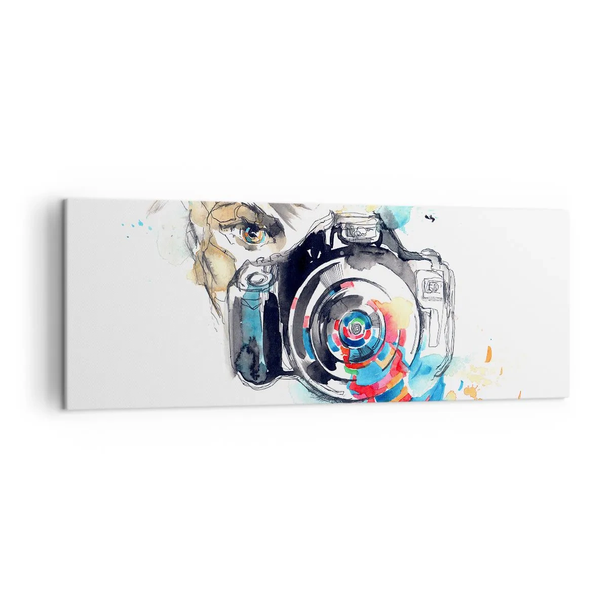 Vászonkép - A lencse szemében - 140x50 cm