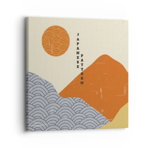 Vászonkép - A japán szellemben - 30x30 cm