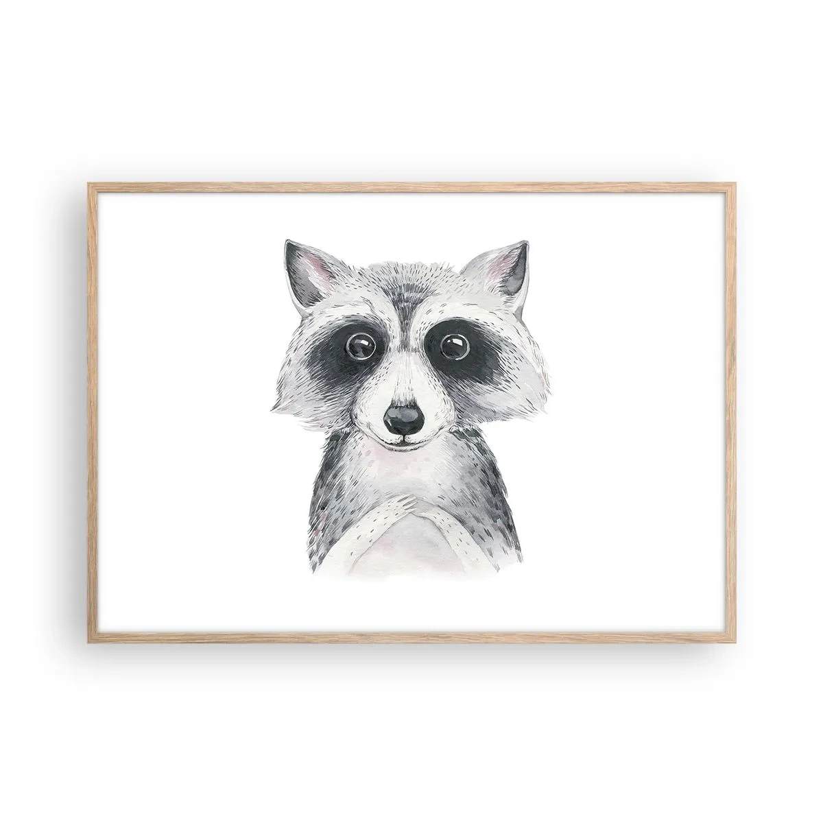 Poszter világos tölgy keretben - Egy pillanat meghatottságra - 100x70 cm