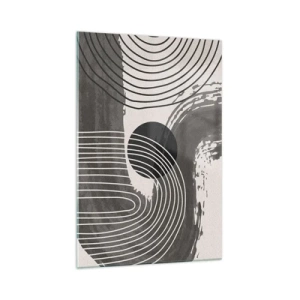 Üveg kép - Az ovális nyer - 70x100 cm