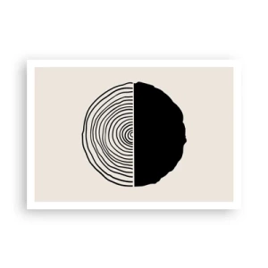 Poszter - Fele fele - 100x70 cm