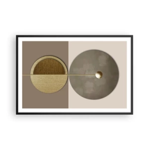 Poszter fehér keretben - Tökéletes egyensúly - 91x61 cm