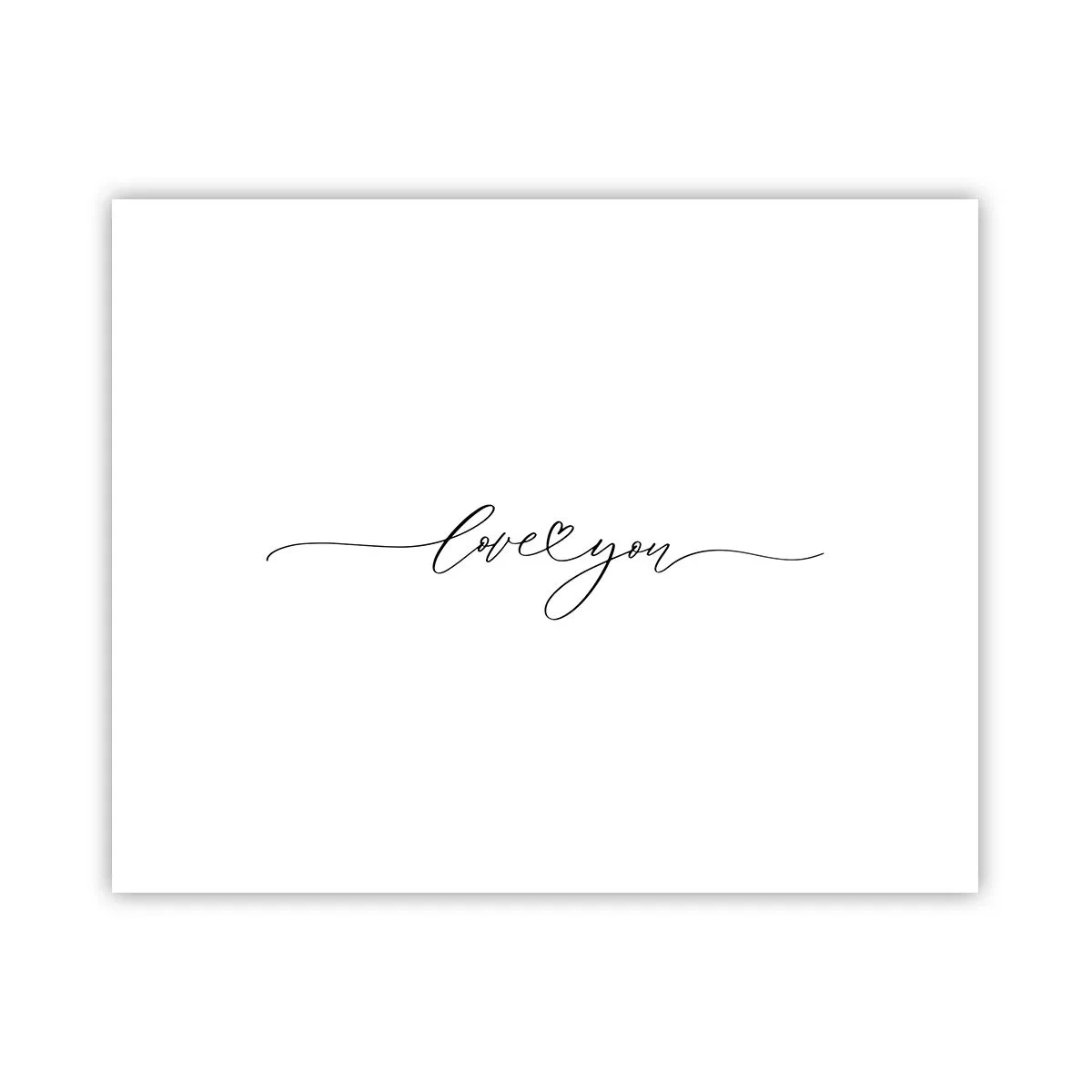 Poszter - Fekete fehéren - 50x40 cm